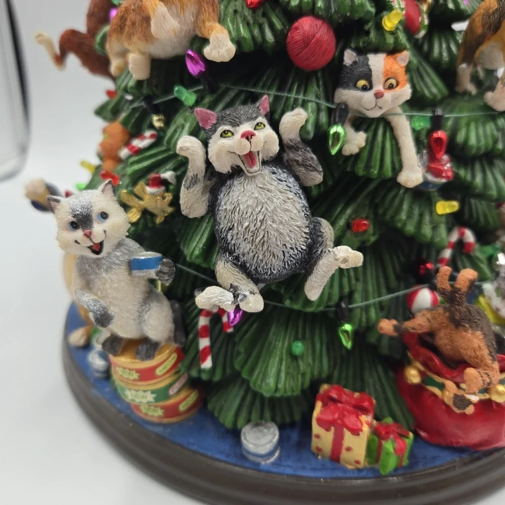 COMICAL CATS‎ Christmas Tree Danbury Mint 12